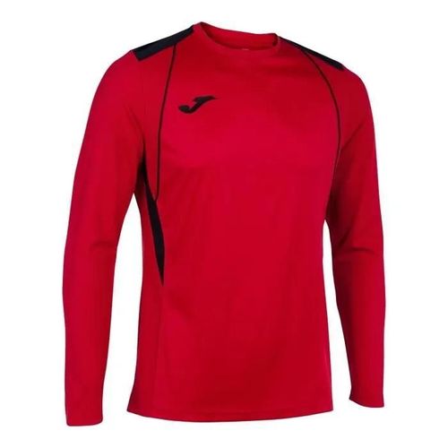 Maillot Manches Longues Enfant Joma Championship Vii - Rouge/Noir - 11/12 Ans