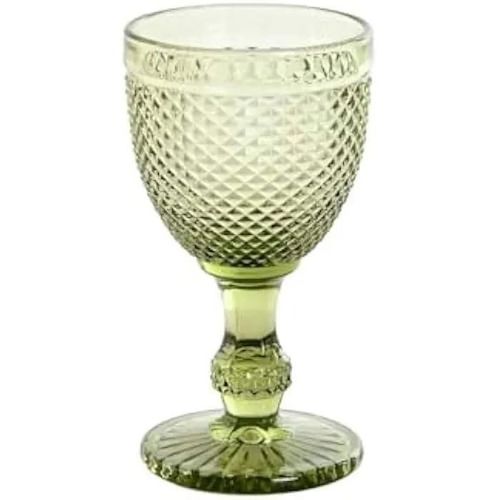 Verres - Dkd Home Decor - Set De Verres Verts 325 Ml - Multicolore - 8,7 X 8,7 X 16,5 Cm - Pour Adultes