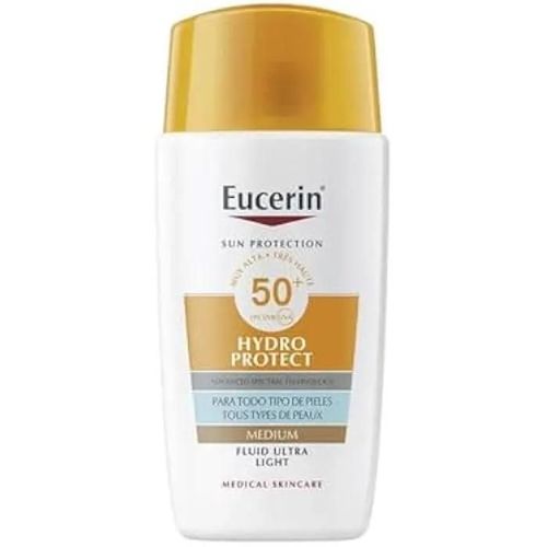Soin Solaire - Eucerin - Sun Protection Hydro Protect - Spf50+ - 50ml - Non Comédogène 