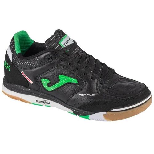 Chaussures De Foot En Salle - Joma - Top Flex Rebound 24 - Noir - Cuir Fleur - Respirantes