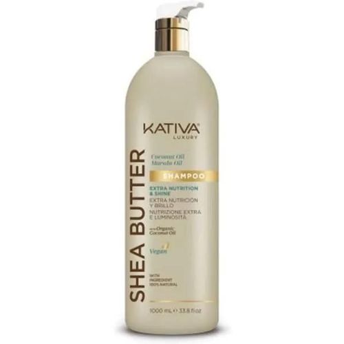 Kativa Shea Butter Coconut & Marula Oil Shampoo 1000 Ml Unisex 