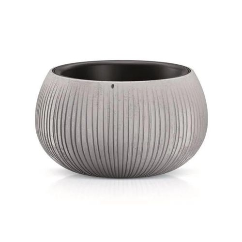 Pot De Fleurs 9l Avec Insert Bol En Béton Dkb370-422u Gris