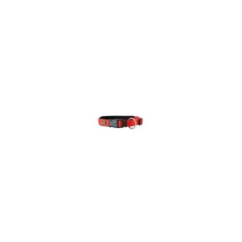 Collier - Hunter - Vario - Rouge - Nylon - Confort Néoprène