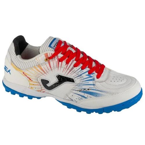 Chaussures De Foot Turf - Joma - Top Flex 24 Topw Tf - Cuir Fleur - Blanc - Adulte