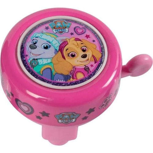 Sonnette De Vélo - Paw Patrol - Campanello En Métal - Rose - Universel - Motif Pat' Patrouille