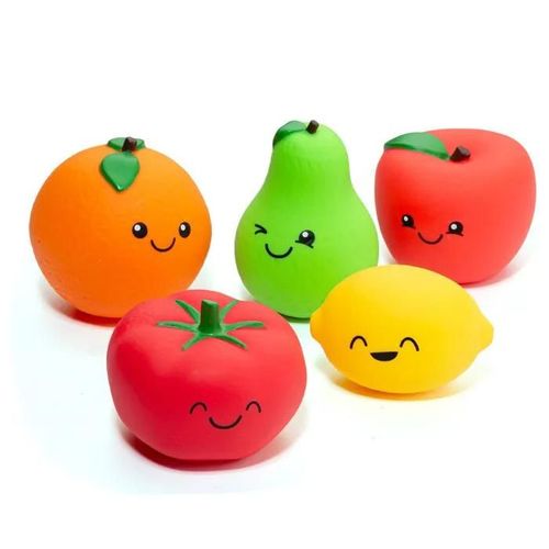 Molto Jeu de Fruits sensoriels souples Moltó 5 pièces