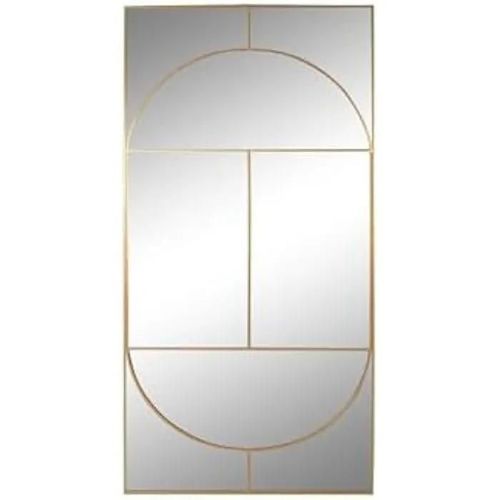 Miroir mural - HOME ESPRIT - Rectangulaire - 90 x 180 cm - Multicolore - Contemporain