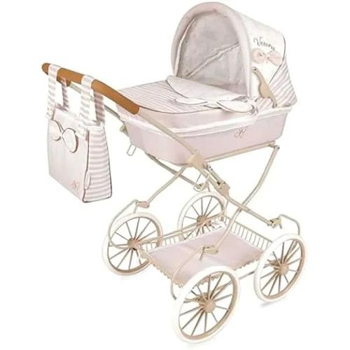 Poussette de Poupées - DE CUEVAS - Verona - Pliable - Sac assorti inclus - 81 cm de haut