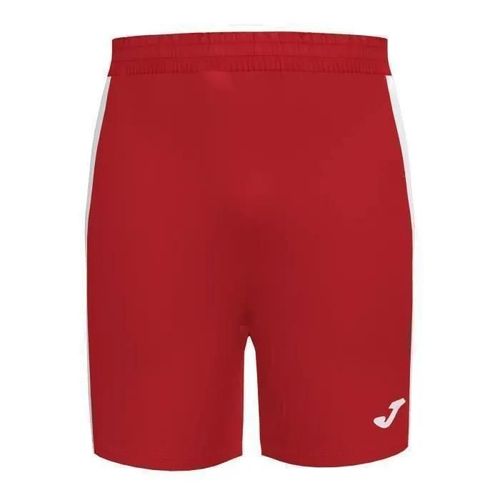 Short - Joma - Maxi - Rouge/Blanc - 12 Ans - Taille Élastique Réglable