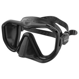 Seac Appeal Masque De Plongée Double-Verre, Made In Italy Unisex-Adult, Noir, Standard
