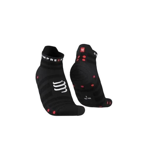Chaussettes De Running Compressport Ultralight Run Noir Basses 45/48 - Homme