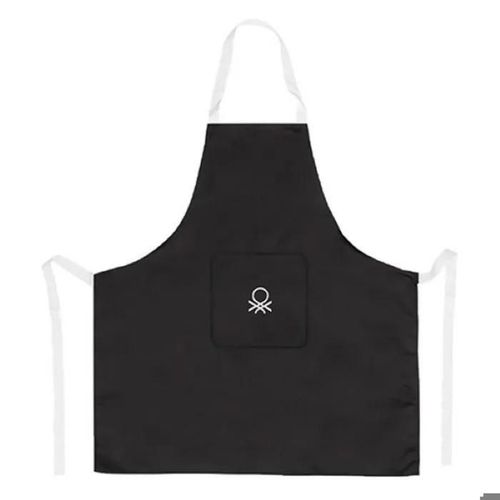 Tablier Benetton Noir Coton (3 Pcs)