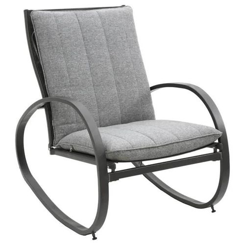 Fauteuil À Bascule Nevada Graphite - Graphite - Hespéride