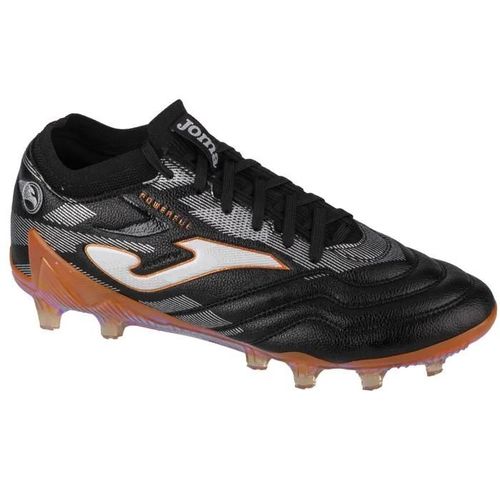 Chaussures De Football - Joma - Powerful Cup 2418 Fg - Noir - Microfibre - Pelouse (Fg)