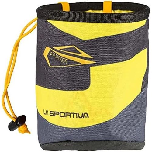 Sac à magnésie - LA SPORTIVA - Katana - Noir / Jaune - Mixte - Usage régulier