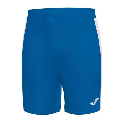 Short - Joma - Maxi - Bleu Royal/Blanc - 8/10 Ans - Taille Élastique Réglable