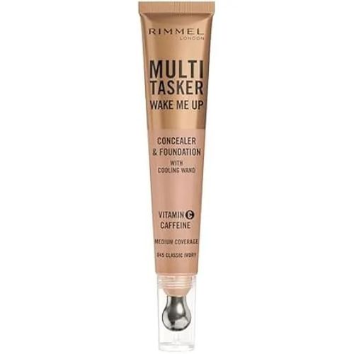 Correcteur Et Fond De Teint - Rimmel - Wake Me Up - 45 - Rose Vanilla - 20ml - Sans Parfum 