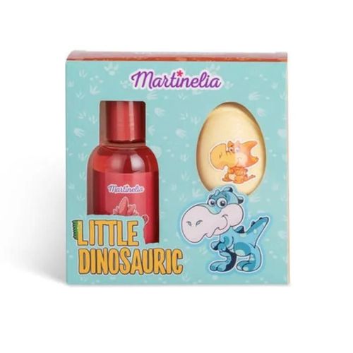 Set De Bain - Martinelia - Little Dinosauric - Gel Douche 100ml - Boule De Bain 70g - Multicolore 