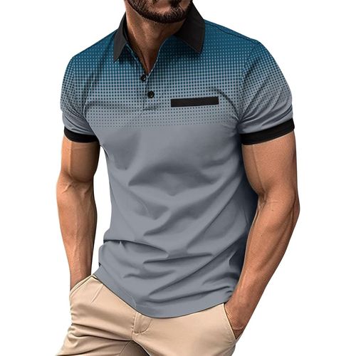 Tee Shirt Polo Homme Manches Courtes Ete Funky Unicolore Polo Golf Homme Boutons Légers Respirant Chem Tte Homme Manche Courte De Sport Loisirs Chem Hawaienne Homme