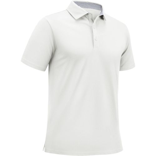 Polo Shirt Hommes Manches Courtes Chem S De Golf En Coton Respirant Polo Loisirs Eté