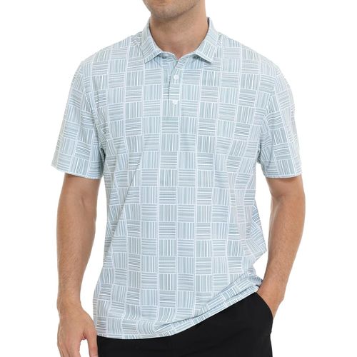 Polo De Golf Extensible Respirant À Manches Courtes Pour Homme
