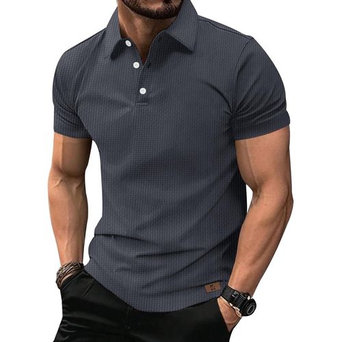 Polo Homme Manches Courtes Respirant Polo De Golf Homme Eté Sport Golf Tshirt
