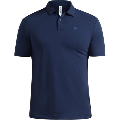 Polo Homme Manches Courtes - Respirant Et À Séchage Rapide Avec Extensibilité Quadridirectionnelle, Protection Solaire Upf 50+ - Chem Fonctionnelle De Haute Qualité