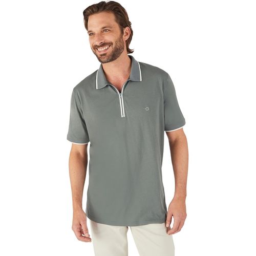 - Polo Manches Courtes À Col Zippé Climatyl Homme