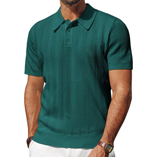 Polo De Golf Décontracté À Manches Courtes Pour Homme