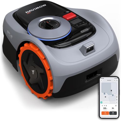 ChenQuanSarl-I105E Robot Tondeuse Sans Fil Périphérique, Recommandé 500 M², . 600 M², Rtk+Vision Tondeuse Robot Gazon, Ia Cartographie Automatique, Limite Virtuelle, Gestion Multizone
