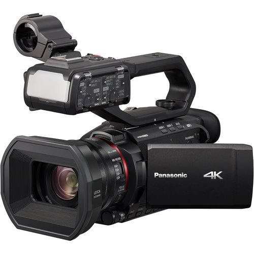 ChenQuanSarl-X2000|Caméscope Semi-Pro 4K (4K 60P, Zoom Optique Leica 24X, 25Mm, Stabilisé, V ur, Enreg. Interne 4 2 2 10Bit 4Kj, Live Streaming Fhd, Torche Led,2 Pr s Xlr) Noir ¿ Version França