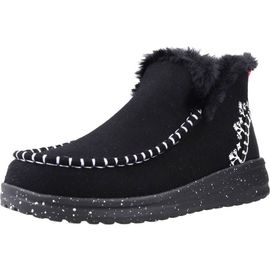 Hey Dude Denny Faux Shearling Colour Noir
