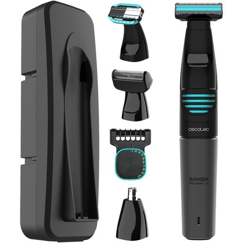 CLOUDDS_Bamba Precisioncare Extreme 5In1 Rasoir Multifonction,Batterie Au Lithium,Corps Et Visage,Étanche,Facile À Nettoyer Ipx5,Durée De Rasage De 60 Minutes,Tête De Rasage Laminée Incluse