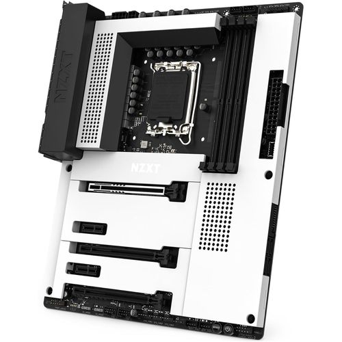 CLOUDDS_Carte Mère N7 Z790-N7-Z79Xt-W1-Chipset Intel Z790(Supporte Les Cpu 12Ème,13Ème,14Ème Gen)-Carte Mère Atx Gaming-Bouclier E/S Intégré-Connexion Wifi 6E-Bluetooth-Blanc