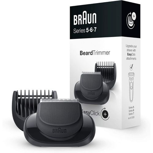 Cloudds_Easyclick Tête De Tondeuse A Barbe De 3 Jours,Originale,Accessoire De Rasage Pour Hommes,5 Sabots,Compatible Avec Les Tondeuses Electriques Series 5,6 Et 7