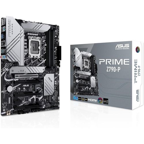 CLOUDDS_Prime Z790-P Carte Mère Intel Lga 1700 Atx(14+1 Drmos,Pcie 5.0,3 X M.2,Ddr5,Realtek 2.5 Gb Lan,Hdmi,Display Port,Usb 3.2 Gen 2X2 Type-C,Thunderbolt,Usb4,Arua Sync Rgb)