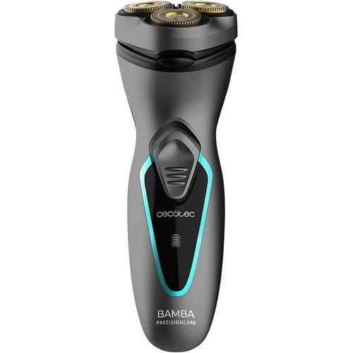 Cloudds_Tondeuse À Barbe Bamba Precisioncare Titanium Perfectcut. 8 W,Lames En Acier Inoxydable,Revêtement Titane,Mouvement 3d,Batterie Au Lithium,Autonomie 40 Min