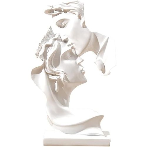 Ytseazn-Sculpture De Couple,Art Abstrait Pour Couple,Décoration De Maison,Statue Romantique Utilisée Pour La Décoration De La Maison,Mariage,Cadeau.