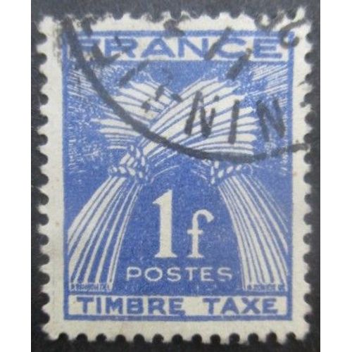 France Taxe N°81 Oblitéré