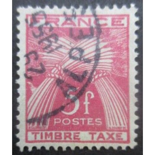 France Taxe N°85 Oblitéré