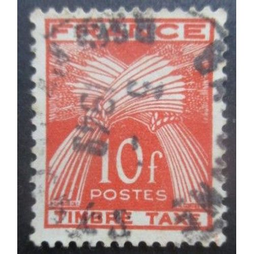 France Taxe N°86 Oblitéré