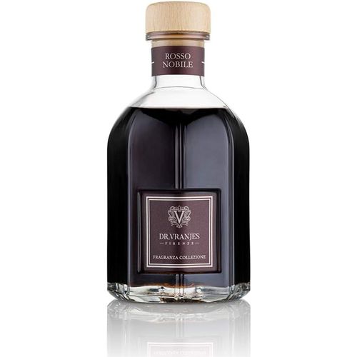 ytseazn-Dr. Vranjes¿Diffuseur Rosso Nobile 250 Ml+2 Paquets De Bâtonnets Noirs (3 Pièces)¿Parfum D'Intérieur De Luxe,Parfum Principal: Fruité,Orange,Fraises Et Fruits Rouges,Bois De Bouleau