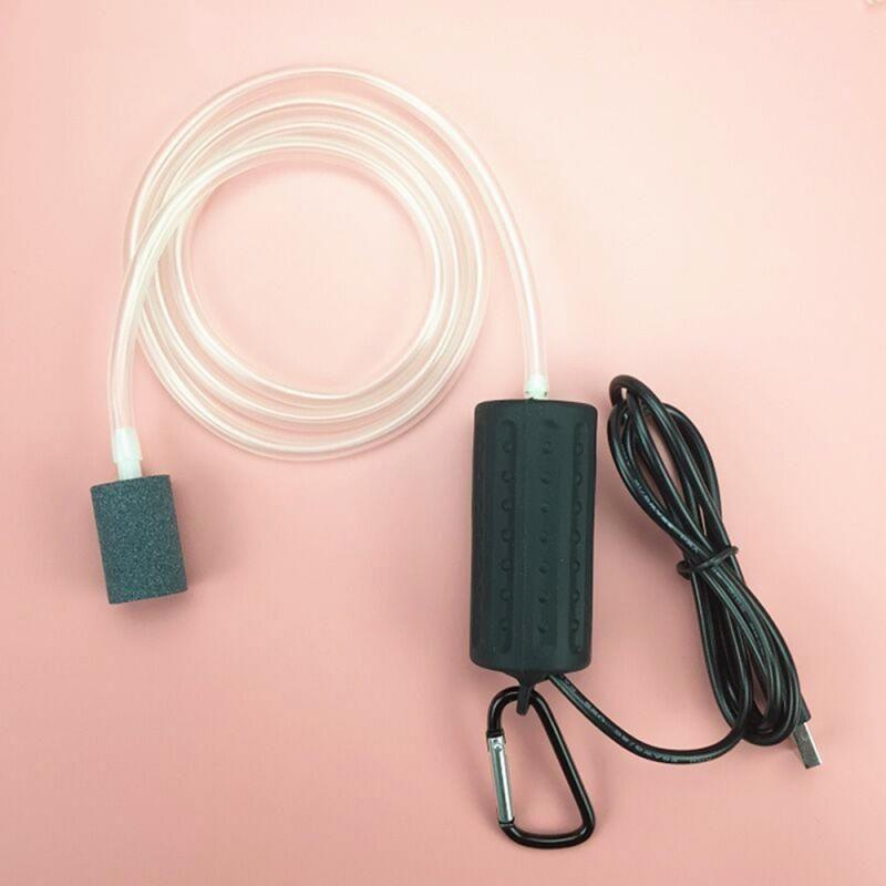 Mini USB Portable réservoir d'aquarium, Pompe à Air d'oxygène, muet