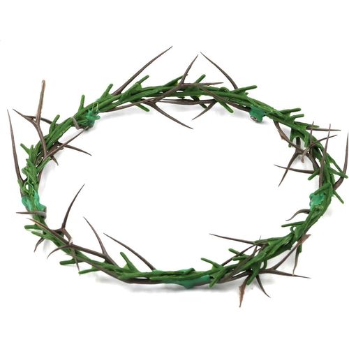 ytseazn-Couronne D'Épines Portable De Taille Réelle,20,3cm De Diamètre,Décoration Pour La Maison Et L'Église,Décoration D'Arbre De Noël,Couronne D'Épines