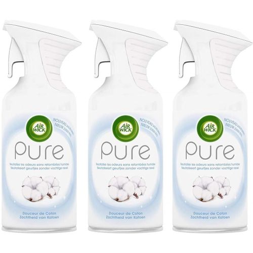 Ytseazn-Désodorisant Aérosol Pure Douceur De Coton-Lot De 3 