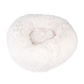 Super Doux En Peluche Lit Pour Animaux De Compagnie Chenil Chien Lits/Tapis De Chat Rond Lit Hiver Chaud Nid Chien Maison Lavable Produits Pour Animaux De Compagnie Chien Fournitures