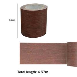 Acheter Rouleau de ruban adhésif pour réparation de Grain de bois réaliste,  4.57 m/rouleau, ruban adhésif pour rénovation de meubles, ligne de plinthe,  autocollant de sol, accessoires de décoration pour la maison