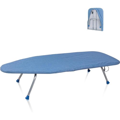 ytseazn-Petite Planche À Repasser Pliable Avec Pieds Antidérapants Et Cadre En Métal-Table À Repasser Pour Centrale Vapeur-Peu Encombrante-Pour Petites Pièces-81 X 30cm