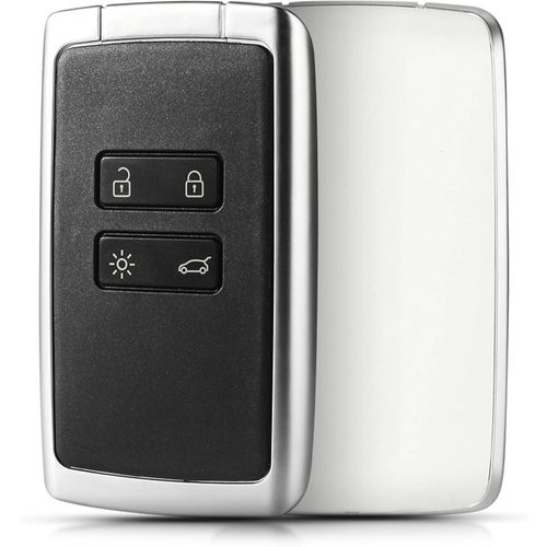 Ytseazn-Coque De Clé De Voiture 4 Boutons ,Compatible Avec Renault Megane 4-Koleos 2¿Kadjar-Talisman 5¿Espace 5¿Scenic 4¿Duster 2¿ Captur 2¿Clio 5