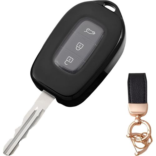 Ytseazn-Accessoires De Voiture Pour Renault Twingo 3 2014-2023 2024-Coque De Clé Et Porte-Clés-Coque De Clé Dacia En Silicone